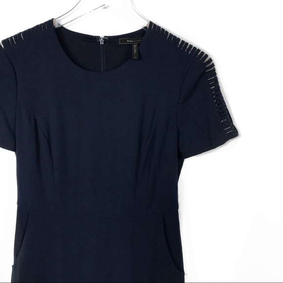 BCBG MaxAzria Navy Blue Dress #643 - Picture 1 of 4